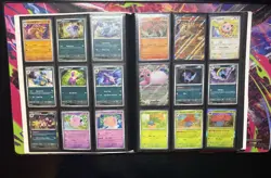Pokemon Scarlet & Violet 151 Complete English 1-165 Set + Binder + Energies NM - Image 4