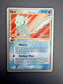 Pokemon TCG Mew Gold Star 101/101 Delta Species 2008 World Championships - Image 1