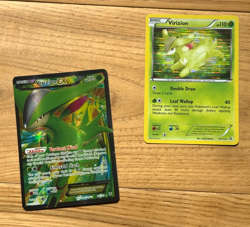 Virizion EX 96/101 Pokemon Plasma Blast - Full Art Virizion Holo Lot of 2 NM - Image 1