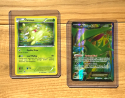 Virizion EX 96/101 Pokemon Plasma Blast - Full Art Virizion Holo Lot of 2 NM - Image 2