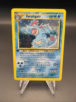 Feraligatr - 1st Edition Holo - 5/111 Neo Genesis - WOTC - Pokemon TCG - 2000 - Image 1