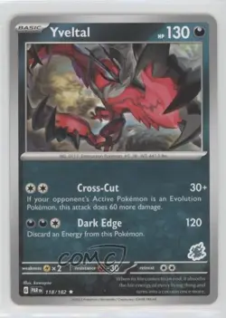 Yveltal (Battle Deck Stamp) Pokemon Scarlet & Violet Paradox Rift (PAREN) #118 - Image 1
