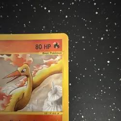 Moltres 21/144 Skyridge Rare Regular Basic Pokemon TCG English - Image 3