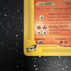 Moltres 21/144 Skyridge Rare Regular Basic Pokemon TCG English - Image 4