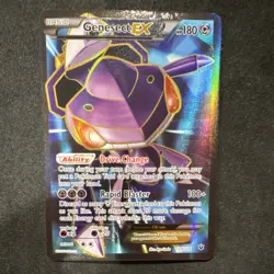 Pokemon Genesect EX Fates Collide 120/124 Rare Holo 180 HP English - Image 1