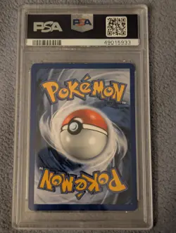2001 POKEMON NEO DISCOVERY 1/75 ESPEON-HOLO PSA 7 HALF SWIRL ON TOP W SLAB GUARD - Image 5