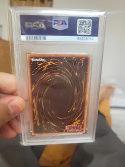 PSA 9 - YUGIOH - 2009 - RGBT-EN003 - STRONG WIND DRAGON - FIRST - ULTIMATE - Image 2