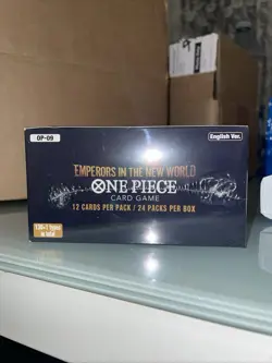 One Piece CCG Emperors In The New World OP09 Booster Box English Sealed MINT - Image 2