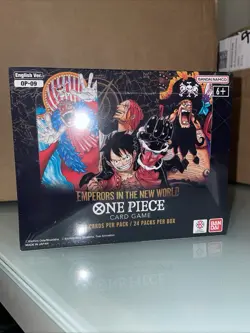 One Piece CCG Emperors In The New World OP09 Booster Box English Sealed MINT - Image 3