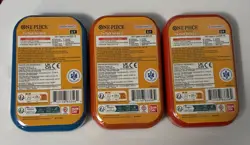 One Piece TCG Tin Pack Set Vol. 2 W/Promo And Two OP-13 Packs Lot Of 3 Brand New - Image 2