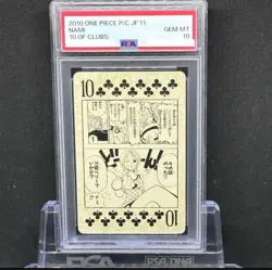 One Piece Trading Card PSA10 Clover 10 Nami Jump Festa Item Near Mint - Image 1
