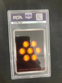 Bandai Dragon Ball Fusion World Son Goku SCR PSA 10 Trading Card Rare - Image 2
