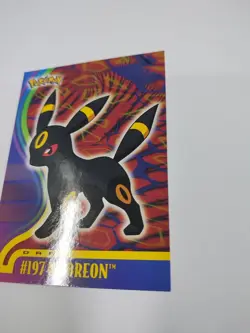 MINT Umbreon 197 Topps 2001 Johto League Champions Rare Pokemon Card Glossy - Image 3