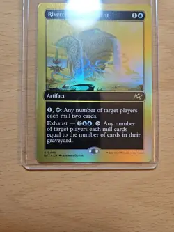 Riverchurn Monument Foil First-Place Rare, Aetherdrift #440, MTG Magic - Image 2