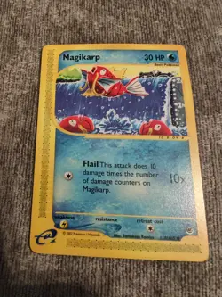 Pokemon TCG Magikarp Card 118/165 Expedition Base Set Non-Holo WOTC Vintage NM - Image 1