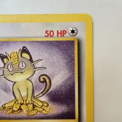 Pokemon TCG - Meowth 80/130 Base Set 2 Common LP - Image 4