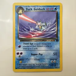 Dark Golduck 37/82 Team Rocket Regular - Pokemon TCG - WOTC - Image 1