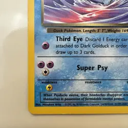Dark Golduck 37/82 Team Rocket Regular - Pokemon TCG - WOTC - Image 5