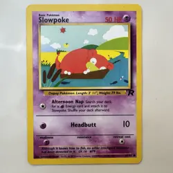 Slowpoke 67/82 Pokemon Team Rocket Regular - Image 1