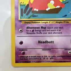 Slowpoke 67/82 Pokemon Team Rocket Regular - Image 5