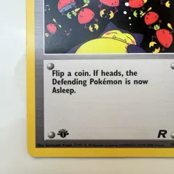 Pokemon Card - Team Rocket 79/82 - SLEEP! 1st Edition - Image 5