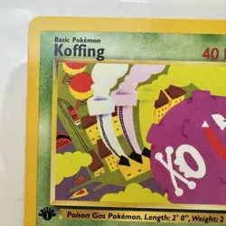 Pokemon: First Edition Koffing - 58/82 - Team Rocket (TR) - Image 3