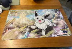 Radiant Eevee Playmat - Pokemon GO - Brand New - Image 1