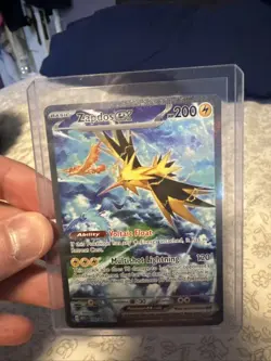 Pokemon TCG - Zapdos EX 202/165 Scarlet & Violet 151 SIR NM Condition - Image 1