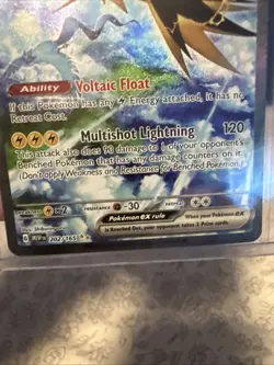 Pokemon TCG - Zapdos EX 202/165 Scarlet & Violet 151 SIR NM Condition - Image 2