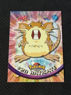 #20 Raticate NM - Pokemon Topps Series 1 - Image 1