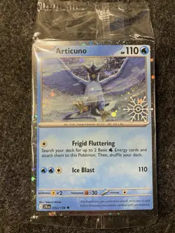 Pokemon Articuno 032/159 Stamped with SWIRL | Holiday Calendar 2025 | SEALED - Image 1