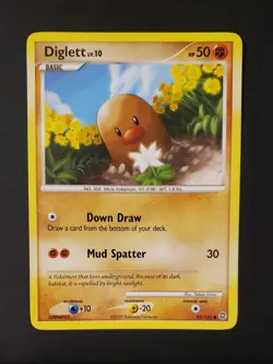 3 Cards Diglett 2006 50/100, 2007 85/132, & 2009 72/127 Pokemon TCG Pokemon NM - Image 4