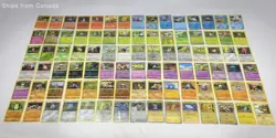 Lot of 90 Yuka Morii Clay Art Pokemon TCG Trading Cards (No Duplicates) - Image 1