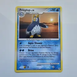 Prinplup 58/130 Diamond and Pearl Regular Pokemon TCG - Image 1