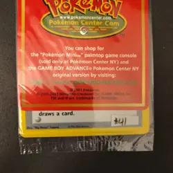 Pokemon Lucky Stadium Black Star WOTC NY Promo Card #41 Factory Sealed - Image 3