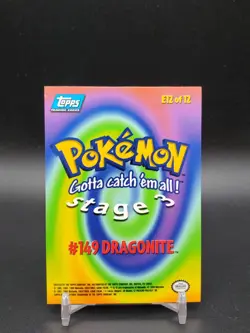 Dragonite 1999 Topps #149 Blue Label NM Pokemon Card - Image 2