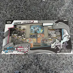 Pokemon Sealed Black Bolt & White Flare Unova Heavy Hitters Premium Collection - Image 1