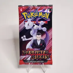 Heavy! 22.63g Pokemon Destined Rivals Booster Pack - Factory Sealed - Image 3
