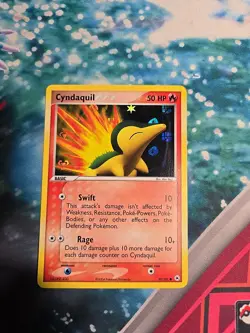Cyndaquil (Reverse Holo) 59/101 EX Hidden Legends (NM-) Pokemon TCG - Image 1