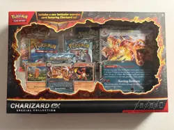 Pokemon Charizard ex Special Collection Box Promo Cards & Booster Packs - Image 1