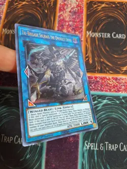 Yu-Gi-Oh! TCG Tri-Brigade Shuraig the Ominous Omen MP21-EN198 Ultra 1st Ed NM - Image 2