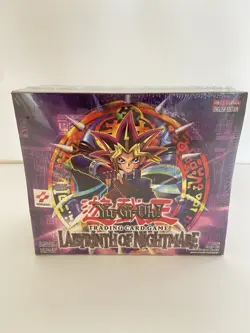 Yugioh Labyrinth of Nightmare 36 Pack Booster Box ( FACTORY SEALED ) Vintage - Image 2