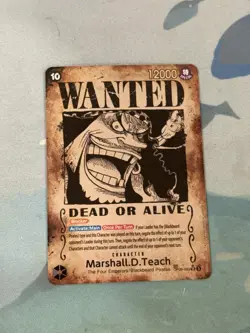 Marshall.D.Teach (093) (Wanted Poster) - Emperors in the New World (OP09) - Image 1