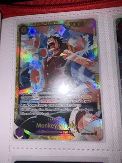 One Piece Monkey D. Luffy EB02-061 SEC - NM - Image 1
