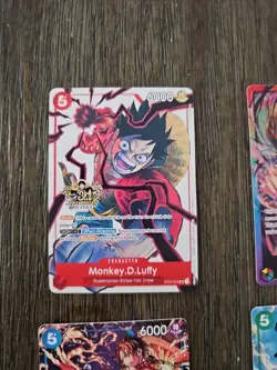 Monkey D.Luffy ST01-012 3rd Anniversary Tournament One Piece 3 Bros Complete Set - Image 3