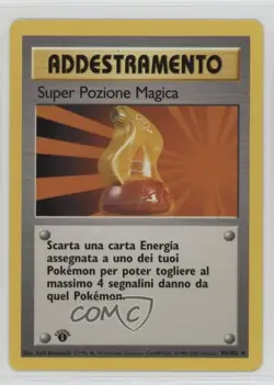 Super Potion Italian 1st Ed. Pokemon Base Set #90 1999 - Image 1