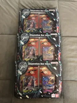 One Piece Card Game Illustration Box Vol. 6 IB-05 - New Factory Sealed Lot Of 3 - Image 3