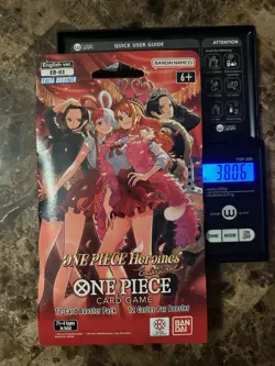 38.06 HEAVY! One Piece EB-03 Heroines Edition Sleeved Pack English - Image 1