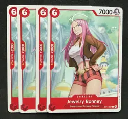 One Piece Jewelry Bonney OP14-007 Playset (x4) - The Azure Sea's Seven Warlords - Image 1