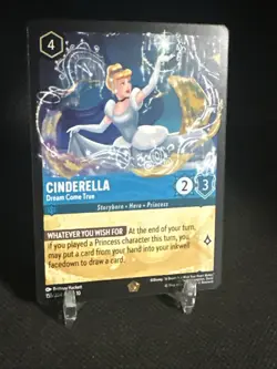 Cinderella - Dream Come True 155/204 Whispers in the Well Regular Disney Lorcana - Image 3